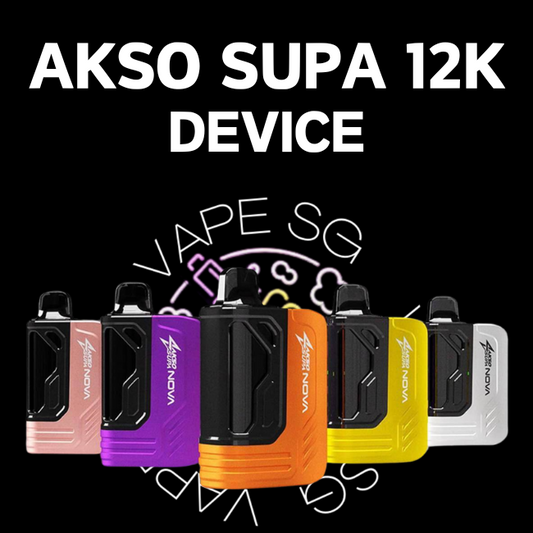 Akso Supa 12000 Device - Sg Vape Shop Singapore SG