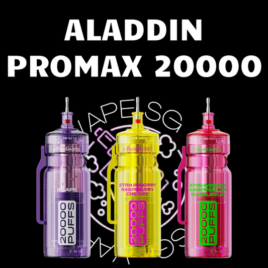 Aladdin Pro Max 20000 - Sg Vape Shop Singapore SG