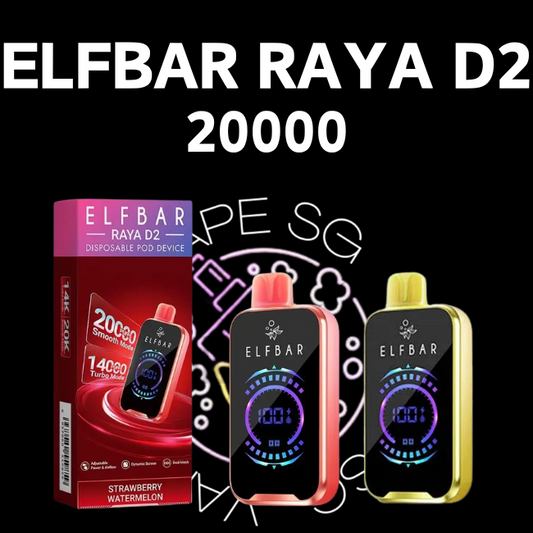 Elfbar Raya D2 20000 Disposable - Sg Vape Shop Singapore SG