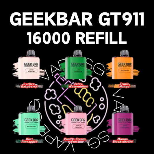 Geekbar GT911 16000 Refill - Sg Vape Shop Singapore SG
