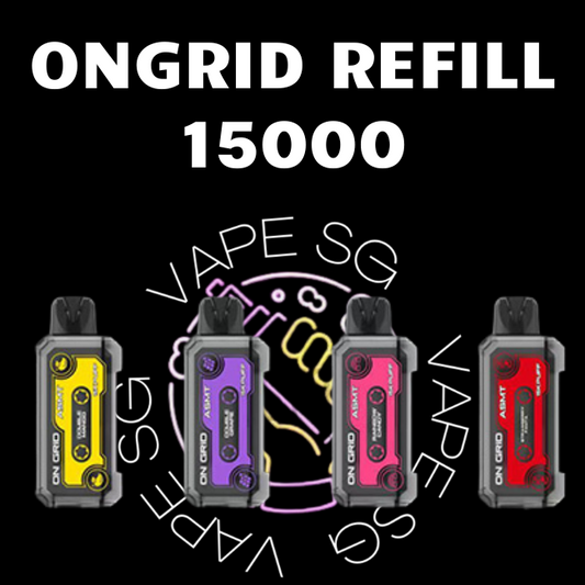 On Grid 15000 Refill Cartridge - Sg Vape Shop Singapore SG