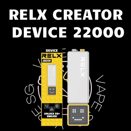 Relx Creator 22000 Device - Sg Vape Shop Singapore SG
