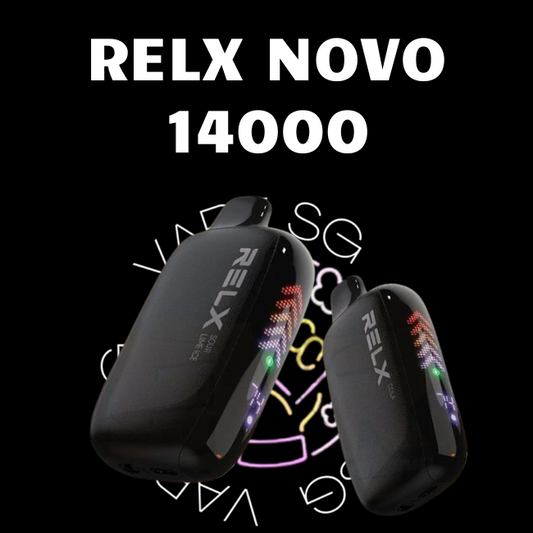 Relx Novo 14000 Disposable - Sg Vape Shop Singapore SG
