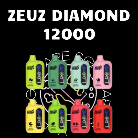 Zeuz Diamond 12000 Disposable - Sg Vape Shop Singapore SG